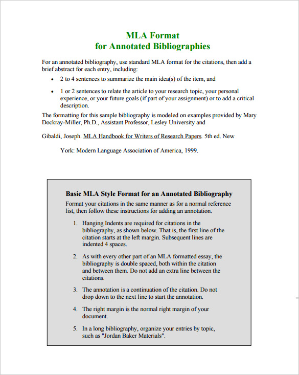 turning an annotated bibliography into a literature review