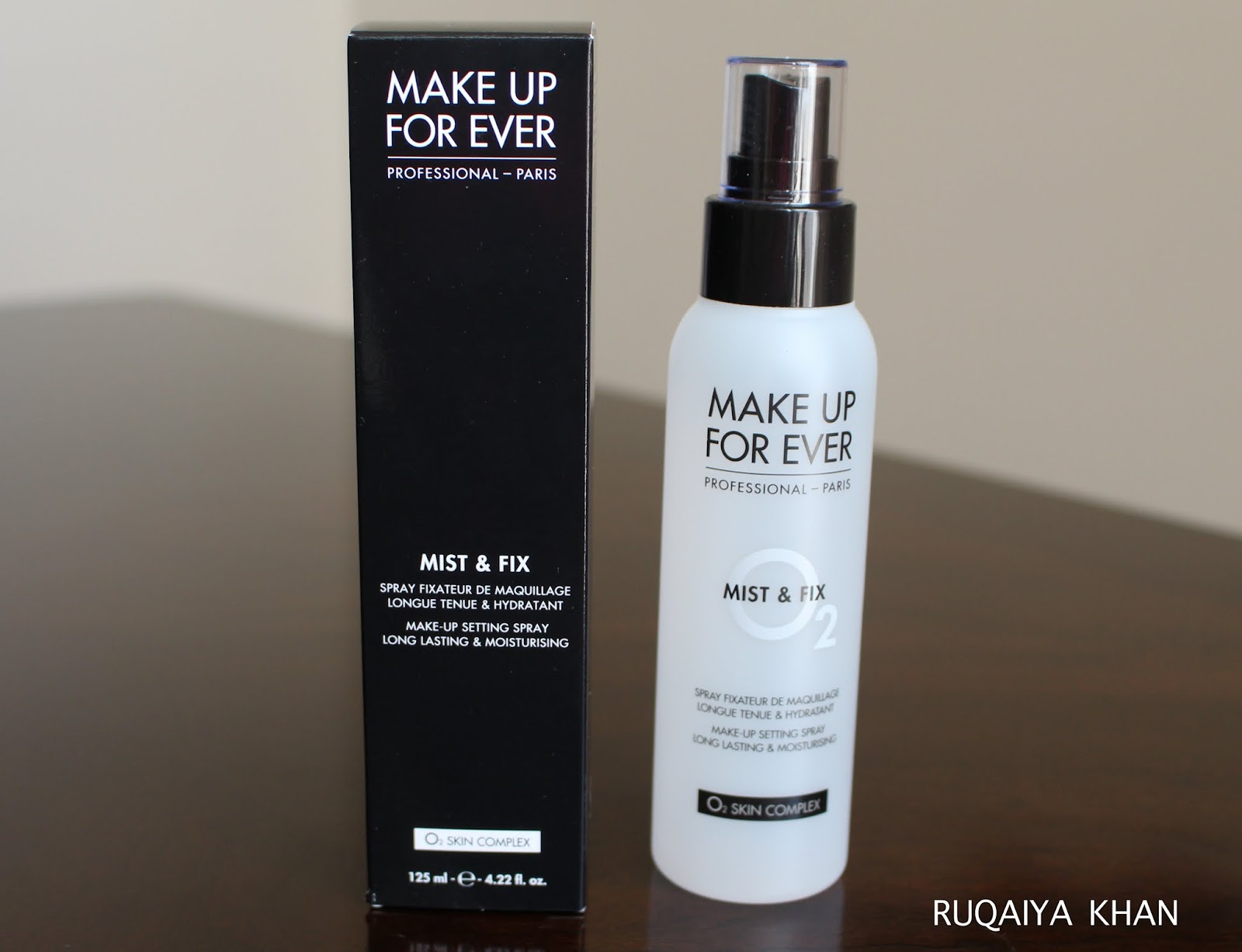 makeup forever mist & fix setting spray review