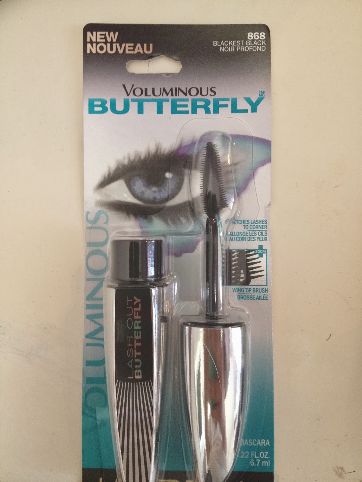 l oreal false lash butterfly mascara review