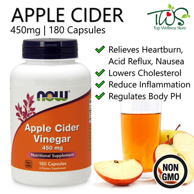 now apple cider vinegar capsules reviews